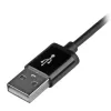 StarTech.com 1 m USB - Lightning -kaapeli – iPhone/iPad/iPod-latauskaapeli – suurnopeus Lightning - USB -kaapeli – Apple MFi -sertifioitu – musta