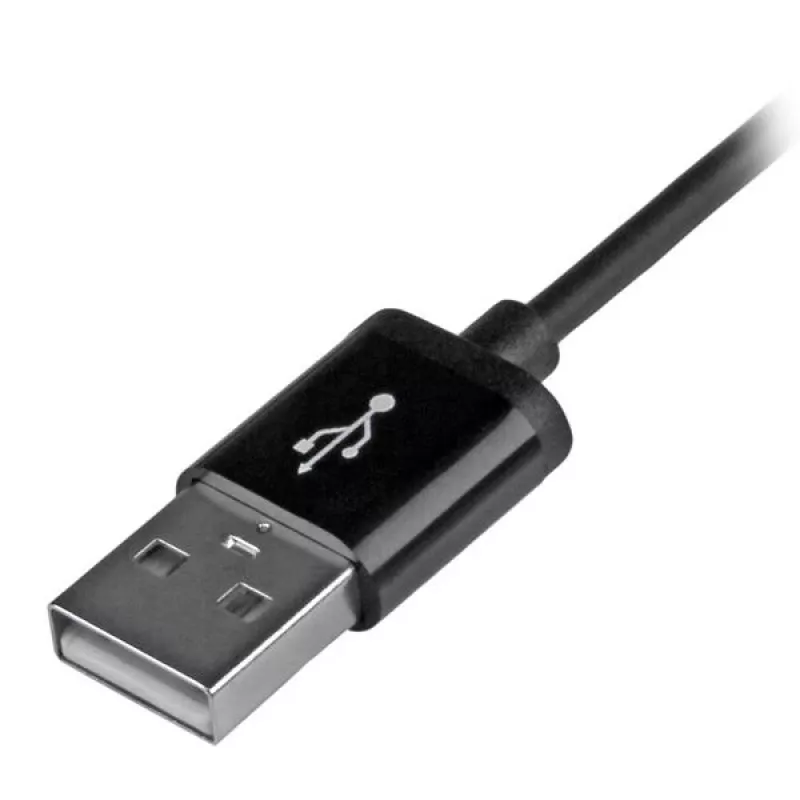 StarTech.com 1 m USB - Lightning -kaapeli – iPhone/iPad/iPod-latauskaapeli – suurnopeus Lightning - USB -kaapeli – Apple MFi -sertifioitu – musta