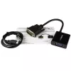 StarTech.com DVI-D - VGA -aktiiviadapteri-muunninkaapeli – 1080p