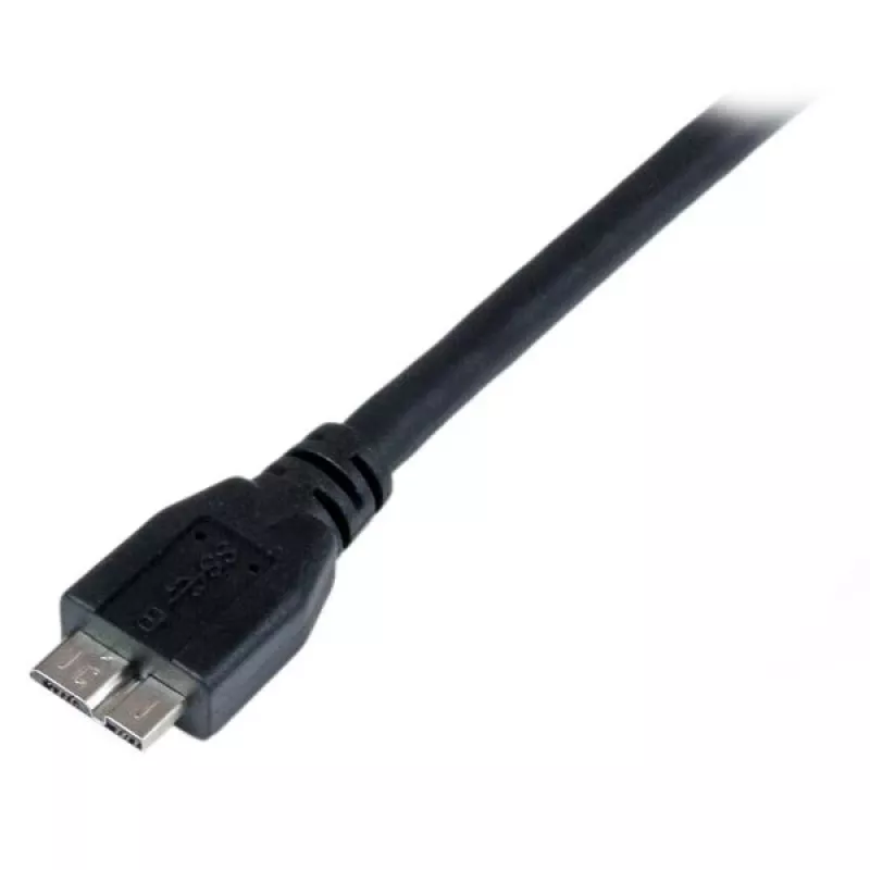 StarTech.com 1 m (3 ft) sertifioitu SuperSpeed USB 3.0 A - Micro B -kaapeli – uros/uros