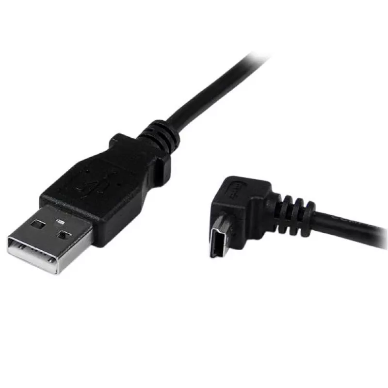 StarTech.com 2 m Mini-USB-kaapeli – A - kulmikas Mini-B, 2 m