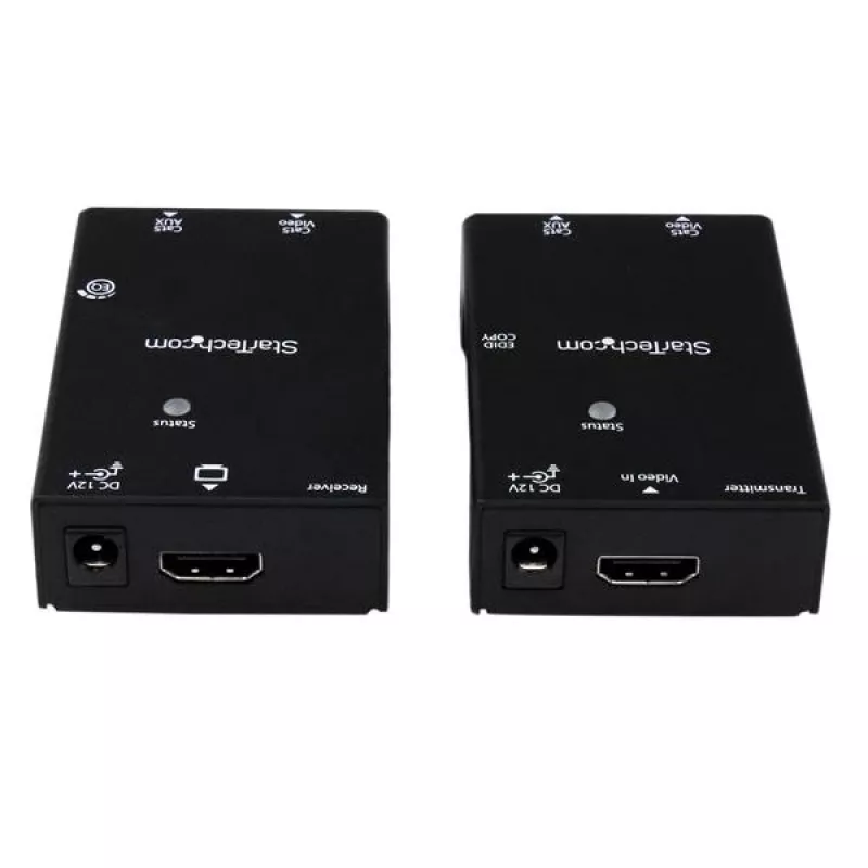 StarTech.com HDMI CAT5e/CAT6-kaapelin yli -jatko virransyötöllä kaapelin kautta – 50 m (165 ft)