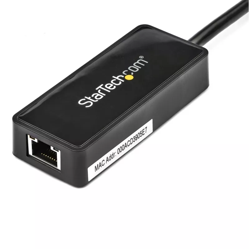 StarTech.com USB 3.0 - Gigabit Ethernet -adapteri NIC USB-portilla – musta