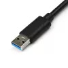 StarTech.com USB 3.0 - Gigabit Ethernet -adapteri NIC USB-portilla – musta