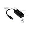 StarTech.com USB 3.0 - Gigabit Ethernet -adapteri NIC USB-portilla – musta