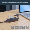 StarTech.com USB 3.0 - Gigabit Ethernet -adapteri NIC USB-portilla – musta