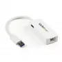 StarTech.com USB 3.0 - Gigabit Ethernet -adapteri NIC USB-portilla – valkoinen