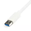 StarTech.com USB 3.0 - Gigabit Ethernet -adapteri NIC USB-portilla – valkoinen