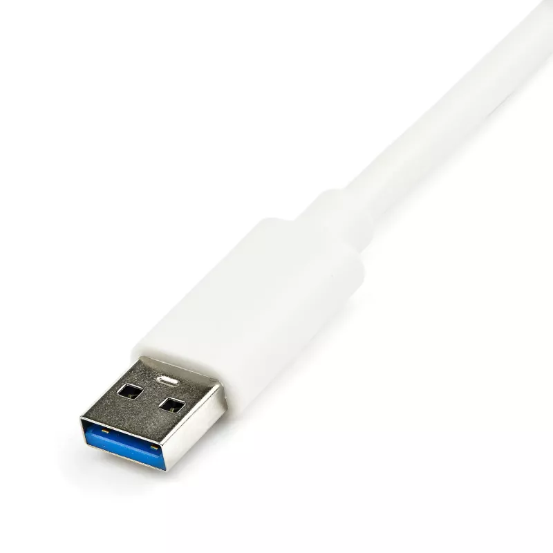 StarTech.com USB 3.0 - Gigabit Ethernet -adapteri NIC USB-portilla – valkoinen
