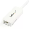 StarTech.com USB 3.0 - Gigabit Ethernet -adapteri NIC USB-portilla – valkoinen