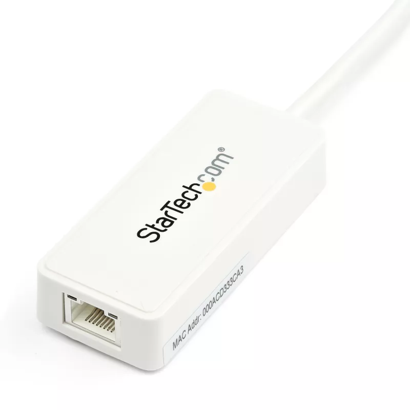 StarTech.com USB 3.0 - Gigabit Ethernet -adapteri NIC USB-portilla – valkoinen