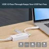 StarTech.com USB 3.0 - Gigabit Ethernet -adapteri NIC USB-portilla – valkoinen
