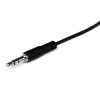 StarTech.com 2 m ohut 3,5 mm stereo-jatkoaudiokaapeli – uros/naaras