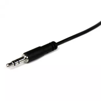 StarTech.com 2 m ohut 3,5 mm stereo-jatkoaudiokaapeli – uros/naaras