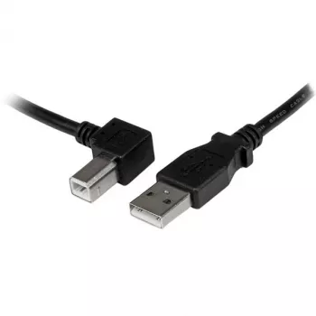 StarTech.com 2 m USB 2.0 A - vasemmalle kulmikas B -kaapeli – uros/uros