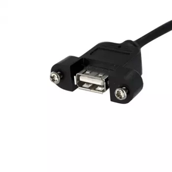StarTech.com 3 ft paneeliasennettava USB-kaapeli – USB A - emolevyn header -kaapeli naaras/naaras