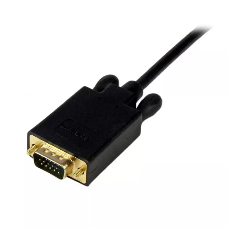 StarTech.com 10 ft (3 m) Mini DisplayPort - VGA -adapterimuunninkaapeli – mDP - VGA 1920x1200 – musta