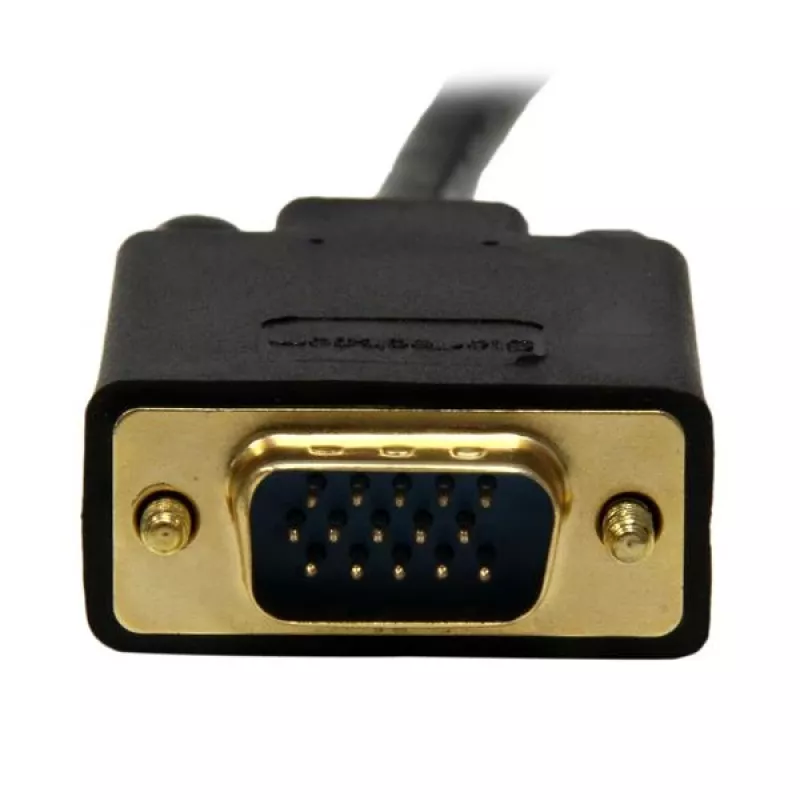 StarTech.com 10 ft (3 m) Mini DisplayPort - VGA -adapterimuunninkaapeli – mDP - VGA 1920x1200 – musta