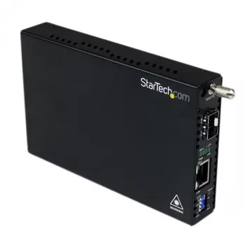 StarTech.com Gigabit Ethernet -kuitumediakonvertteri avoimella SFP-paikalla