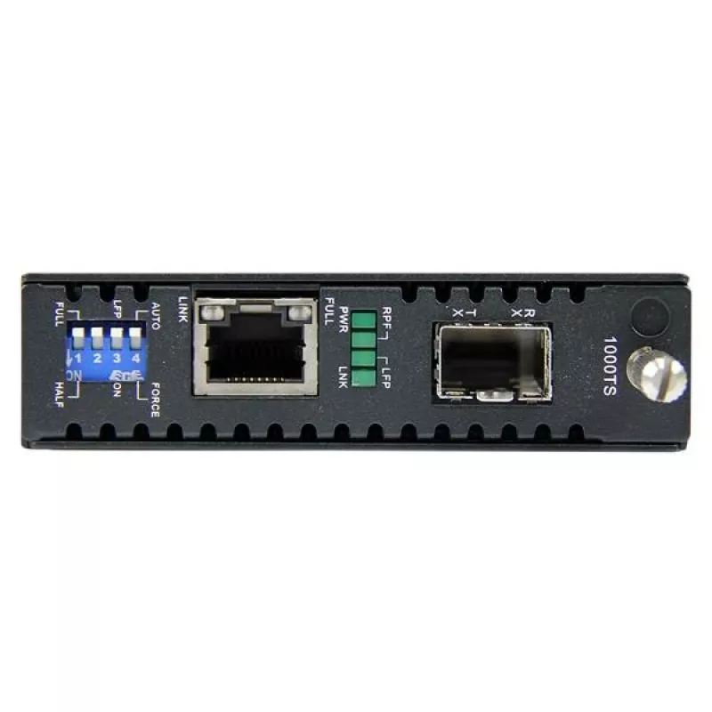 StarTech.com Gigabit Ethernet -kuitumediakonvertteri avoimella SFP-paikalla