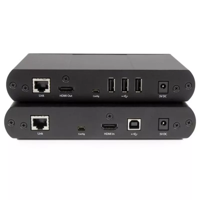 StarTech.com USB HDMI Cat 5e / Cat 6 -kaapelin yli -KVM-konsolijatko pakkaamattomalla 1080p-videolla – 100 m