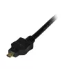 StarTech.com 2 m Micro-HDMI - DVI -kaapeli – Micro-HDMI - DVI -adapterikaapeli – videoliitäntäkaapeli Micro-HDMI tyyppi D - DVI-D Single Link -näyttö/display/projektori – kestävä
