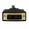 StarTech.com 2 m Micro-HDMI - DVI -kaapeli – Micro-HDMI - DVI -adapterikaapeli – videoliitäntäkaapeli Micro-HDMI tyyppi D - DVI-D Single Link -näyttö/display/projektori – kestävä