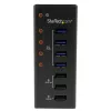 StarTech.com 4-porttinen USB 3.0 -keskitin sekä 3 erillistä USB-latausporttia…