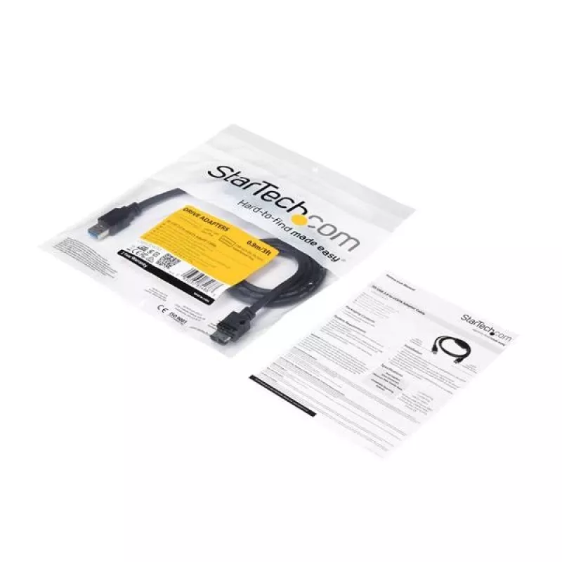 StarTech.com USB 3.0 - eSATA HDD / SSD / ODD -adapterikaapeli – 0,9 m eSATA-kiintolevy - USB 3.0 -adapterikaapeli – SATA 6 Gbit/s