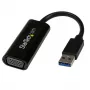 StarTech.com USB 3.0 - VGA -adapteri, USB - VGA -näyttömuunnin Windowsille, ohut (ei tue macOS/ChromeOS/Linux) – TAA