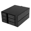 StarTech.com 3-paikkainen alumiininen trayless hot-swap -mobiilikehikon taustalevy 3,5 tuuman SAS II/SATA III – 6 Gbps HDD
