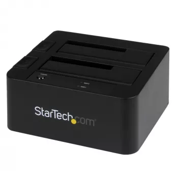 StarTech.com kaksipaikkainen USB 3.0 / eSATA – SATA -kiintolevytelakka, USB-kiintolevytelakka, ulkoinen 2,5/3,5