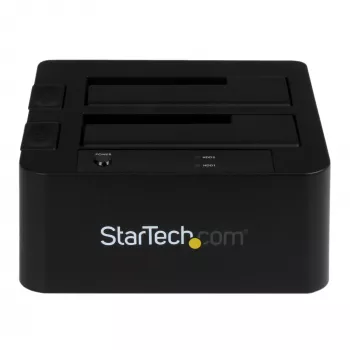 StarTech.com kaksipaikkainen USB 3.0 / eSATA – SATA -kiintolevytelakka, USB-kiintolevytelakka, ulkoinen 2,5/3,5