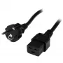 StarTech.com 2 m (6ft) tietokoneen virtakaapeli, 16AWG, EU Schuko - C19, 16A 250V, musta vara-AC-virtakaapeli, tulostimen virtakaapeli, PC-virtalähdekaapeli, näytön virtakaapeli – UL-hyväksytty