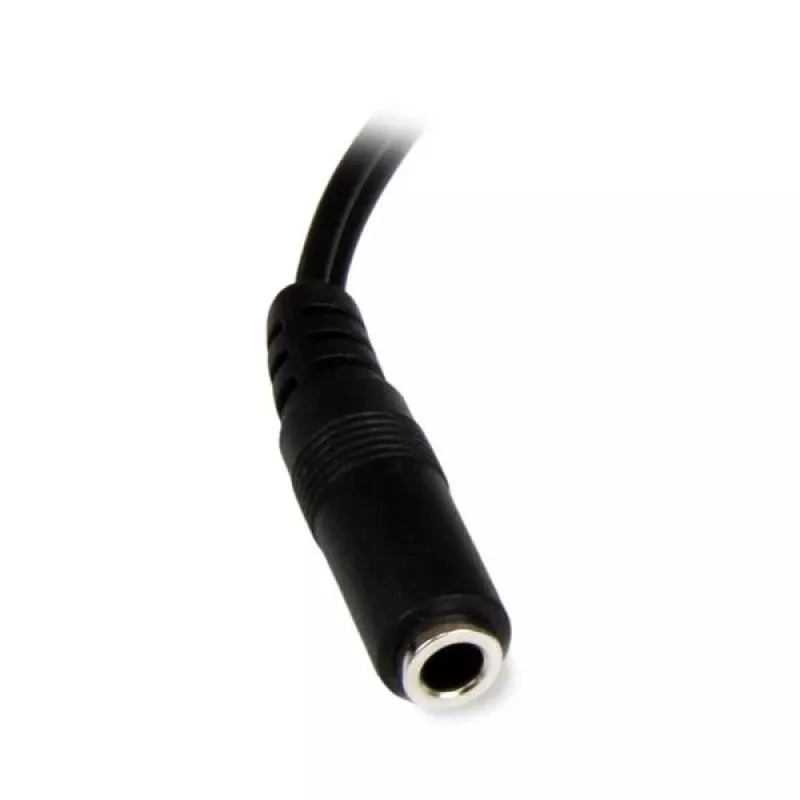 StarTech.com 15 cm stereoäänikaapeli – 3,5 mm:n kuulokeliitäntä – 2x RCA-uros