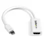 StarTech.com Mini DisplayPort – HDMI -sovitin - aktiivinen mDP – HDMI -videomuunnin - 4K 30 Hz - Mini DP tai Thunderbolt 1/2 Mac/PC – HDMI-monitori/televisio/näyttö - mDP 1.2 – HDMI -sovitindongle - valkoinen