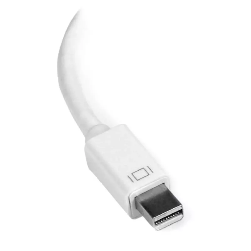 StarTech.com Mini DisplayPort – HDMI -sovitin - aktiivinen mDP – HDMI -videomuunnin - 4K 30 Hz - Mini DP tai Thunderbolt 1/2 Mac/PC – HDMI-monitori/televisio/näyttö - mDP 1.2 – HDMI -sovitindongle - valkoinen