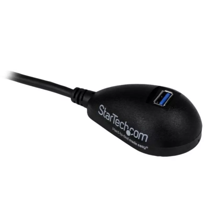 StarTech.com 5 ft musta pöytämallin SuperSpeed USB 3.0 -jatkokaapeli - A – A M/F
