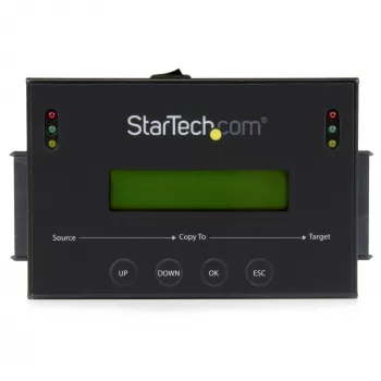 StarTech.com 1:1 erillinen kiintolevyn kopioija levykuvahallinnalla varmuuskopiointiin ja palautukseen, useiden levykuvien tallennus 2,5/3,5 tuuman SATA-asemalle, HDD/SSD-kloonaaja, ei tarvitse PC:tä