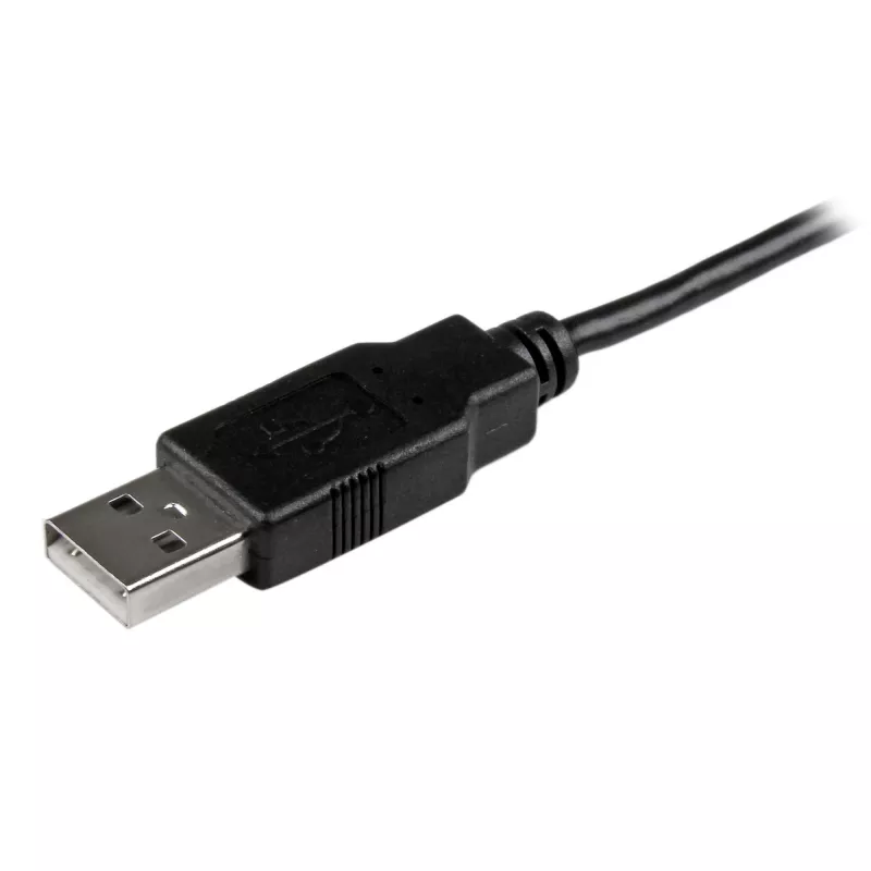 StarTech.com Micro-USB-kaapeli – M/M – 2 m, 2 m, USB-A, Micro-USB-B, USB 2.0, 0,48 Gbit/s, musta