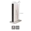 StarTech.com kahden näytön USB 3.0 -telakka DVI:llä ja pystytelineellä
