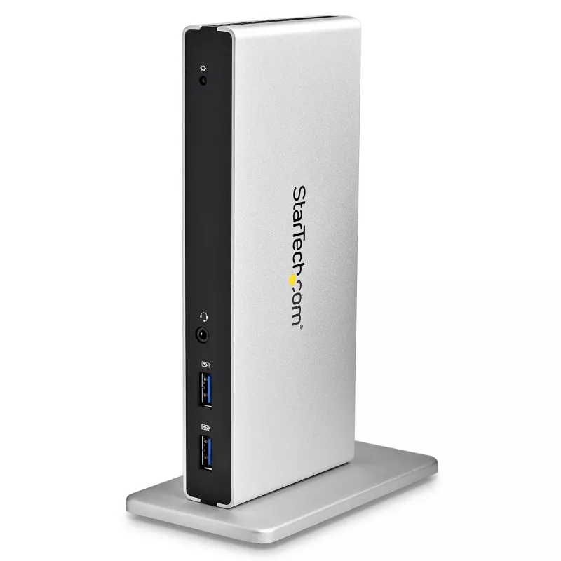 StarTech.com kahden näytön USB 3.0 -telakka DVI:llä ja pystytelineellä
