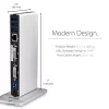 StarTech.com kahden näytön USB 3.0 -telakka DVI:llä ja pystytelineellä