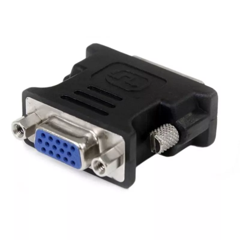 StarTech.com DVI – VGA -kaapelisovitin M/W – musta – 10 kpl:n pakkaus, DVI-I, VGA, musta