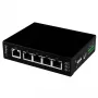 StarTech.com 5-porttinen hallitsematon teollinen Gigabit Ethernet -kytkin – DIN-kisko / seinäasennus