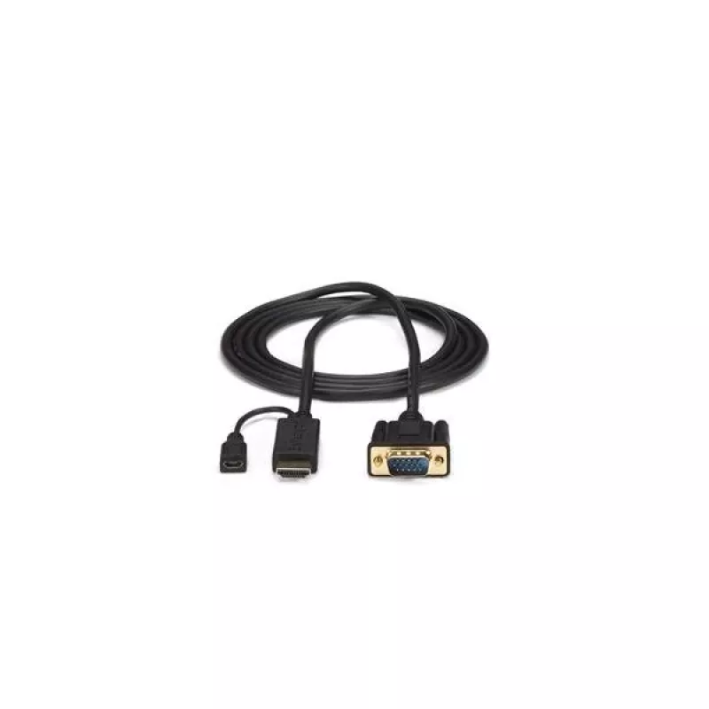 StarTech.com 0,9 m HDMI – VGA aktiivinen muunninkaapeli - HDMI–VGA-sovitin - 1920x1200 tai 1080p