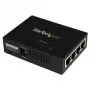 StarTech.com 4-porttinen Gigabit Midspan – PoE+ -injektori – 802.3at/af