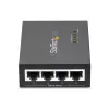 StarTech.com 4-porttinen Gigabit Midspan – PoE+ -injektori – 802.3at/af