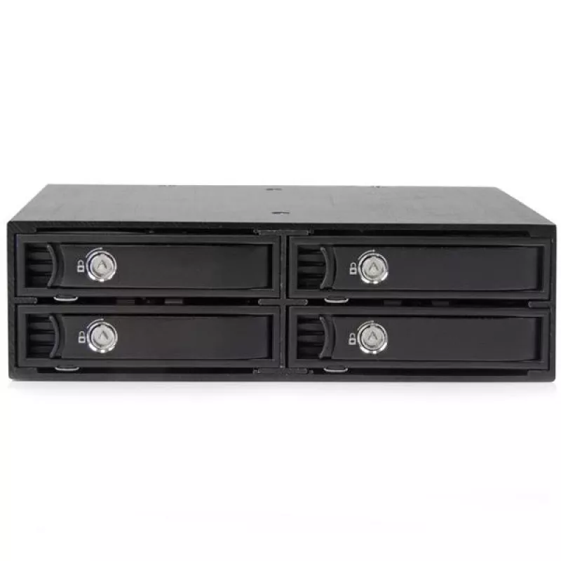 StarTech.com 4-asemainen vaihtokehys-taustalevy 2,5 tuuman SATA/SAS-asemille