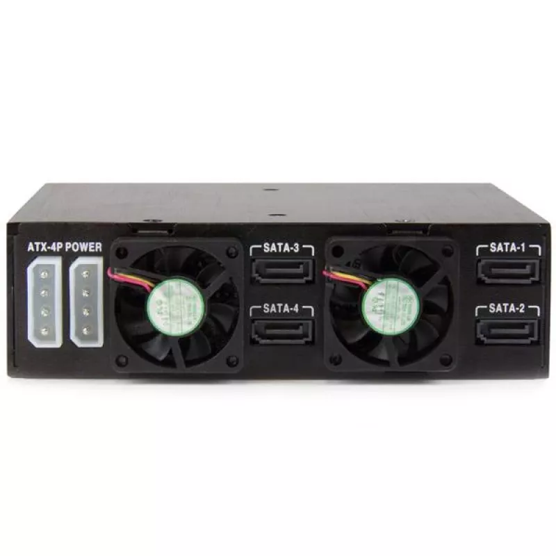 StarTech.com 4-asemainen vaihtokehys-taustalevy 2,5 tuuman SATA/SAS-asemille